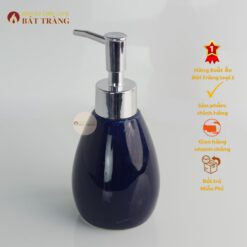 Bình Trơn Dáng xoài 200ml - Dành Cho Khách Sạn (Xanh Coban)