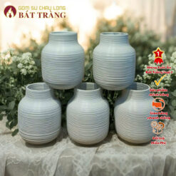 Bình cắm hoa cổ bóp
