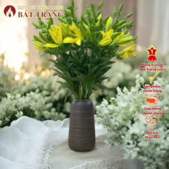 Bình cắm hoa dáng chuông dài