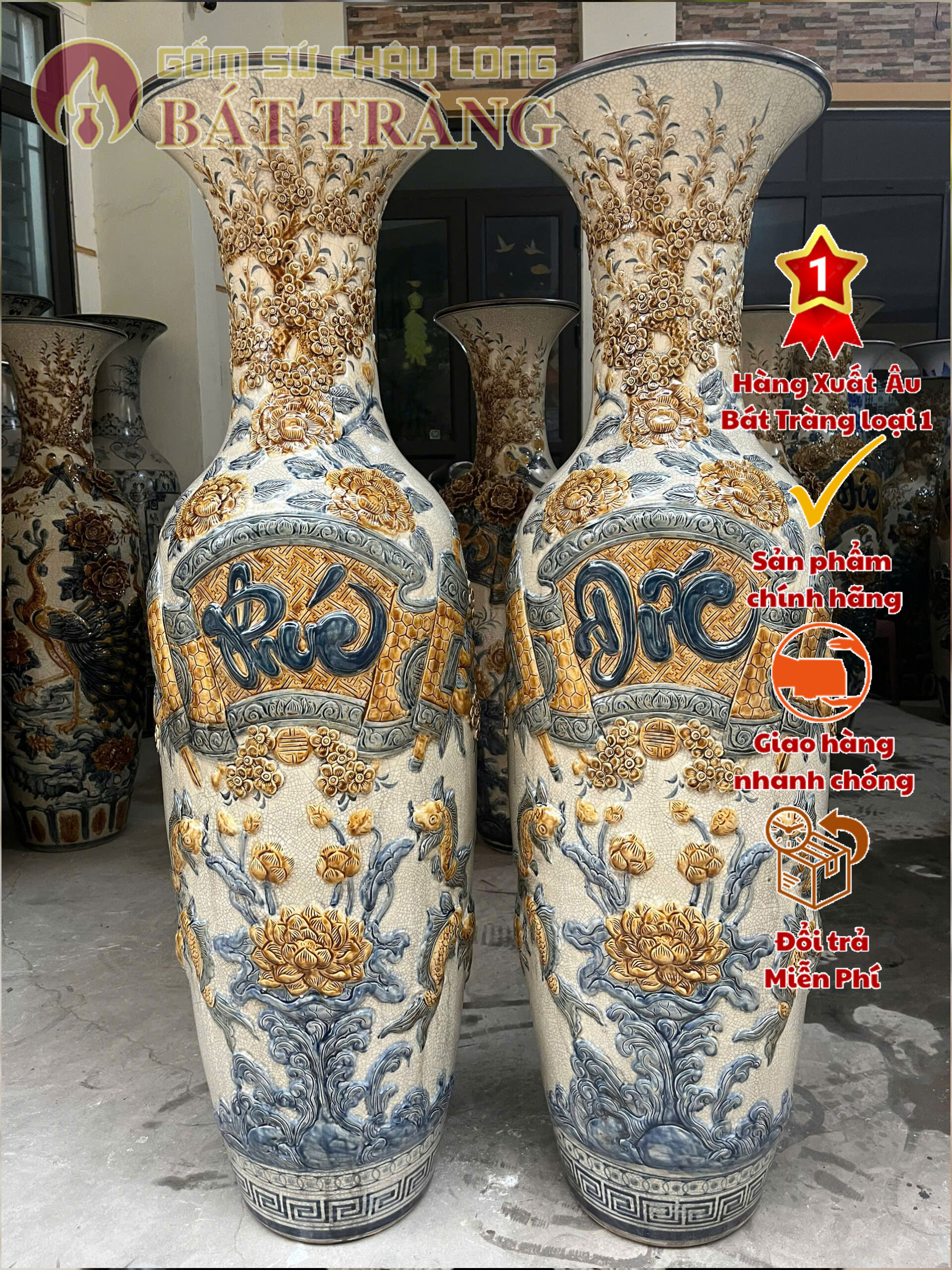 Bình Lộc đắp nổi phúc đức