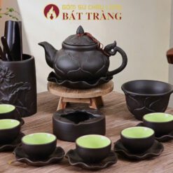Bộ ấm chén tử sa nhiều kiểu dáng