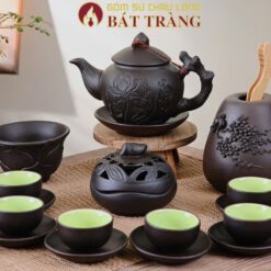 Bộ ấm chén tử sa nhiều kiểu dáng