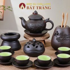 Bộ ấm chén tử sa nhiều kiểu dáng