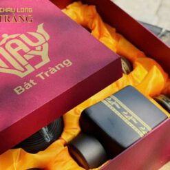 Bộ ấm chén tử sa quà tặng