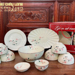 Bộ Bát 11 Món Vẽ Tay