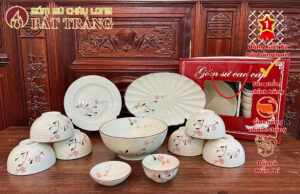 Bộ Bát 11 Món Vẽ Tay
