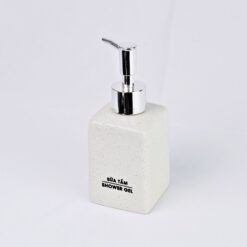 Bình Sữa Tắm Dáng Vuông 240ml – Dành Cho Khách Sạn