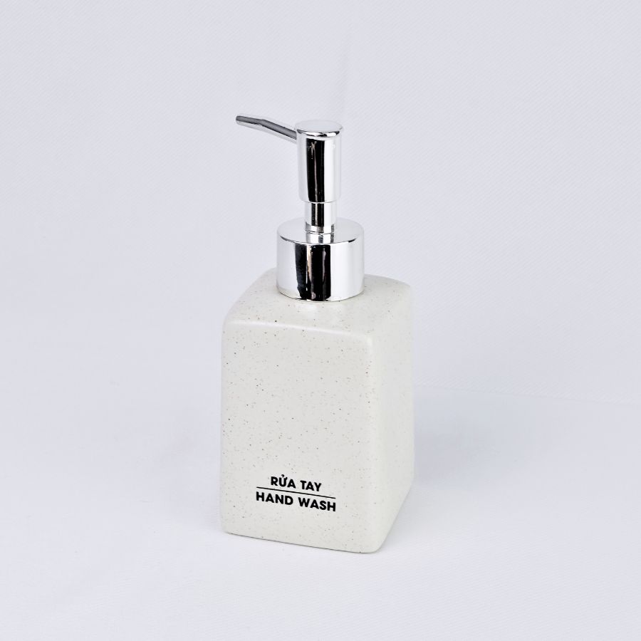 Bình Rửa Tay Dáng Vuông 240ml – Dành Cho Khách Sạn