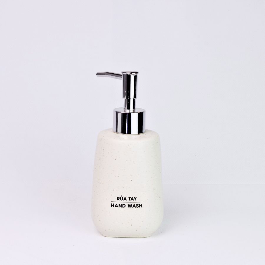 Bình Rửa Tay Dáng Chuông 330ml – Dành Cho Khách Sạn (Men cát)