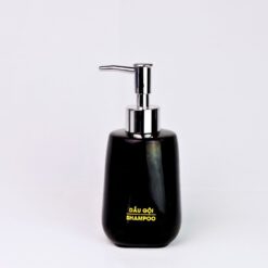 Bình Dầu Gội Dáng Chuông 330ml – Dành Cho Khách Sạn (Men Đen)