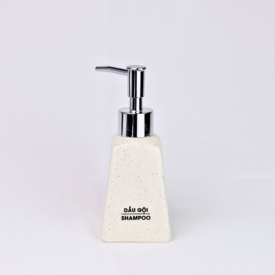 Bình Dầu Gội Dáng Thang 200ml – Dành Cho Khách Sạn (Men Cát)