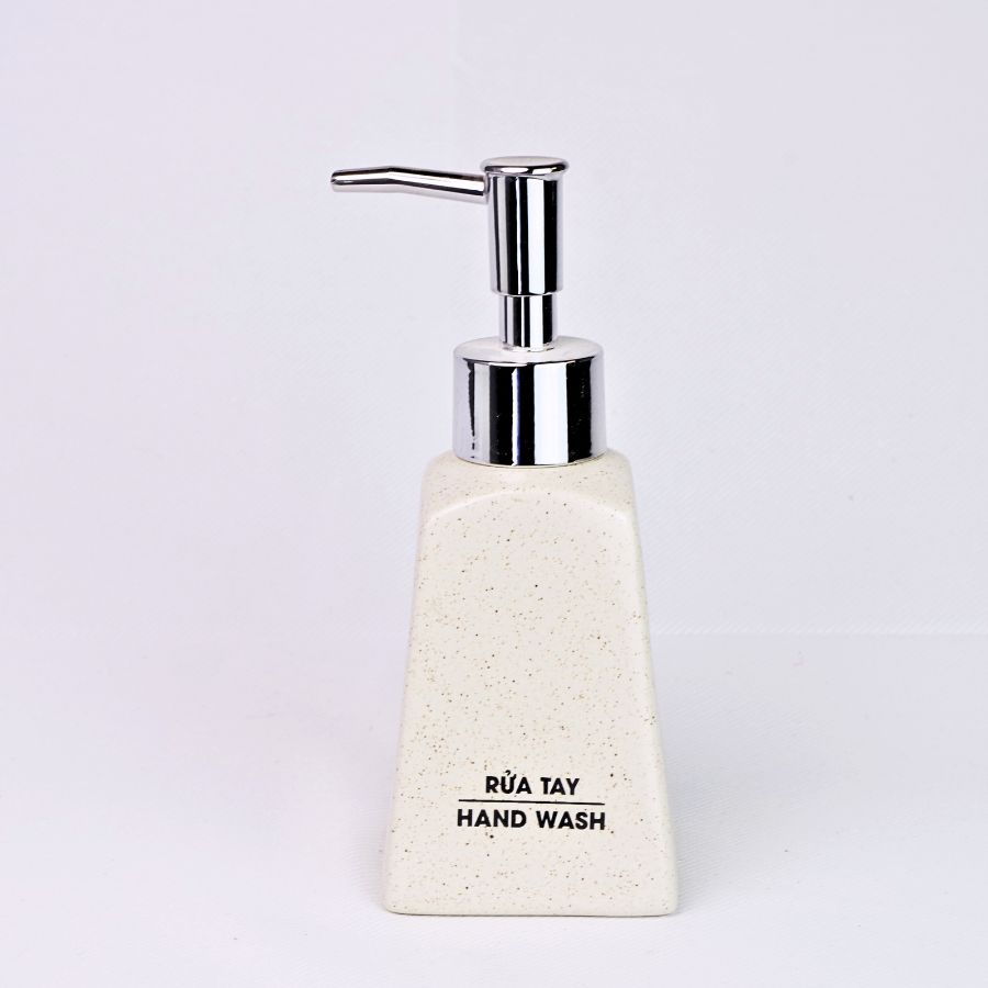 Bình Rửa Tay Dáng Thang 200ml – Dành Cho Khách Sạn (Men Cát)
