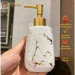 Màu Trắng vân Vàng