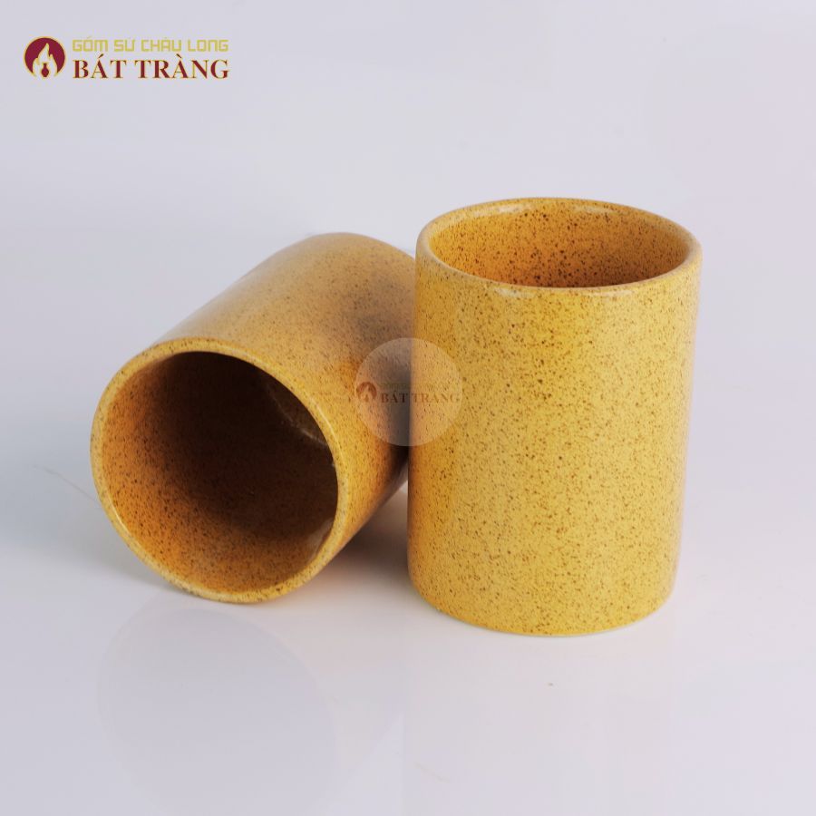 Cốc Sứ Đựng Bàn Chải, Cốc Đánh Răng Gốm Sứ Dùng Cho Khách Sạn, Resort, Khu Nghỉ Dưỡng, Gốm Bát Tràng - Ảnh 7