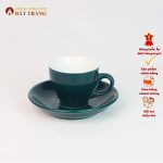 Xanh lục bóng - Ly và Đĩa